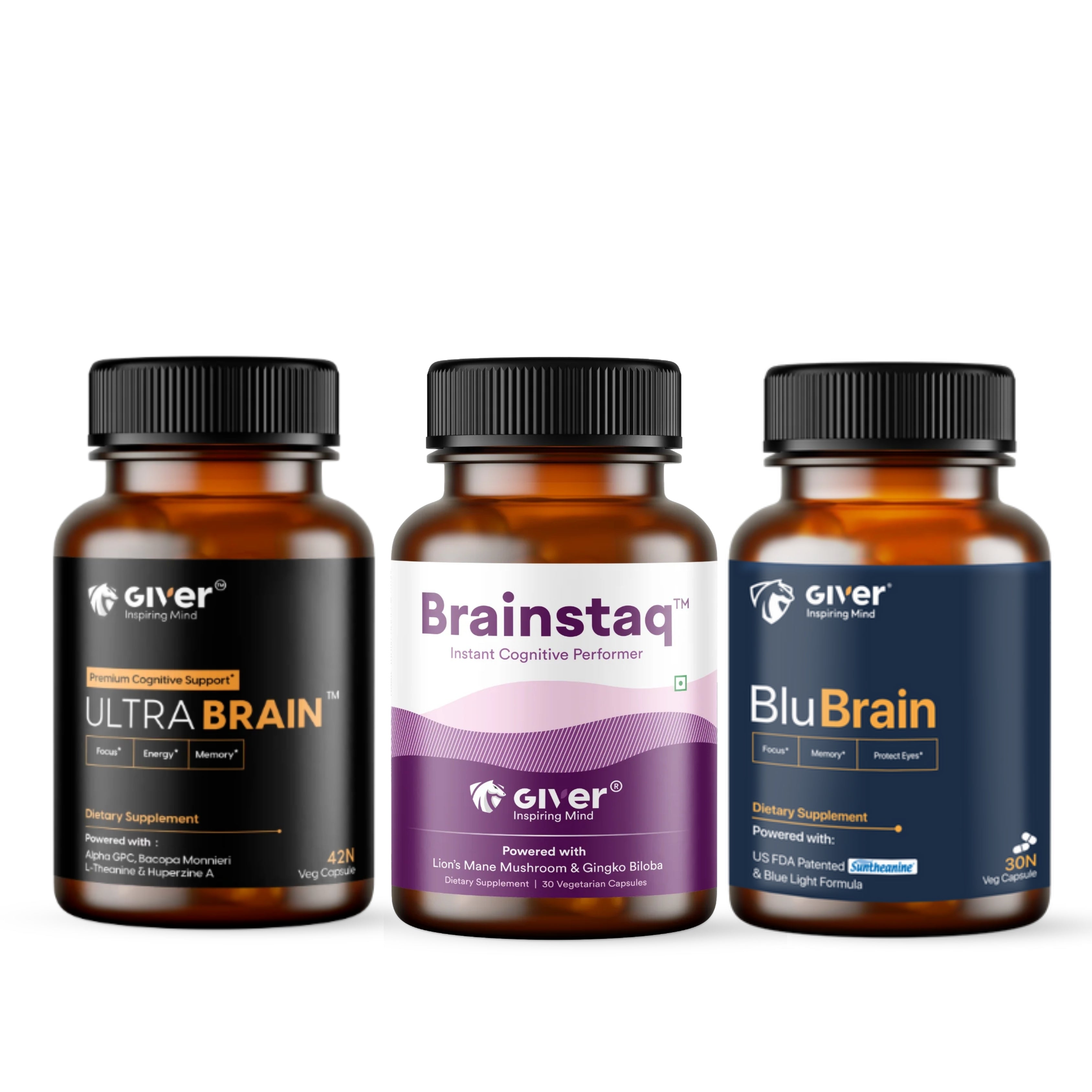 Buy Ultrabrain + Brainstaq + Blubrain